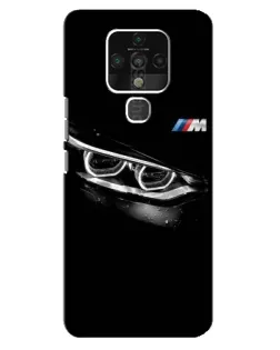 Чохол для TECNO Camon 16 SE з картинкою «BMW — погляд тигра»