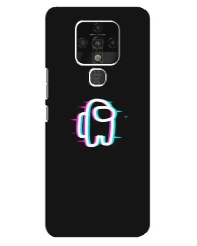 Чехол для TECNO Camon 16 SE с картинкой «Among Us неон»
