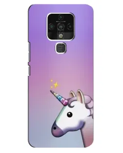 Чехол для TECNO Camon 16 SE с картинкой «Единорог градиент» Чехол для TECNO Camon 16 SE с картинкой «Единорог градиент»