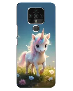 Чехол для TECNO Camon 16 SE с картинкой «Единорог на поляне» Чехол для TECNO Camon 16 SE с картинкой «Единорог на поляне»