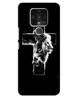 Чехол для TECNO Camon 16 SE с картинкой «Сияющий крест Jesus» Чехол для TECNO Camon 16 SE с картинкой «Сияющий крест Jesus»