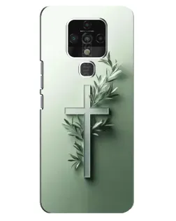 Чехол для TECNO Camon 16 SE с картинкой «Оливковая ветвь» Чехол для TECNO Camon 16 SE с картинкой «Оливковая ветвь»