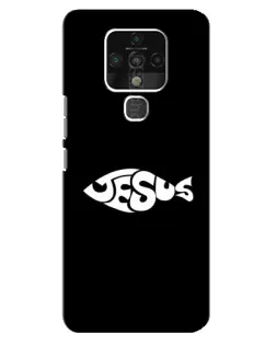 Чехол для TECNO Camon 16 SE с картинкой «Рыба Jesus» Чехол для TECNO Camon 16 SE с картинкой «Рыба Jesus»