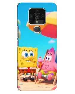 Чохол для TECNO Camon 16 SE з картинкою «Відпочинок на пляжі»