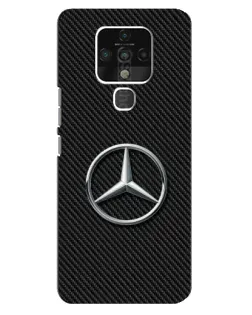 Чохол для TECNO Camon 16 SE з картинкою «Карбоновий Mercedes стиль»