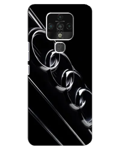 Чехол для TECNO Camon 16 SE с картинкой «Audi — абстрактные кольца»