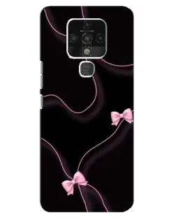 Чехол для TECNO Camon 16 SE с картинкой «Розовые ленты»
