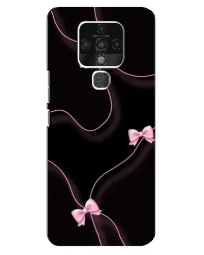 Чехол для TECNO Camon 16 SE с картинкой «Розовые ленты»