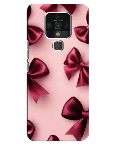 Чехол для TECNO Camon 16 SE с картинкой «Бордовый атлас»