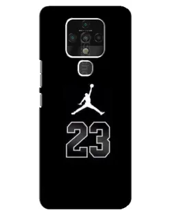 Чохол для TECNO Camon 16 з картинкою «Jordan Flight 23»