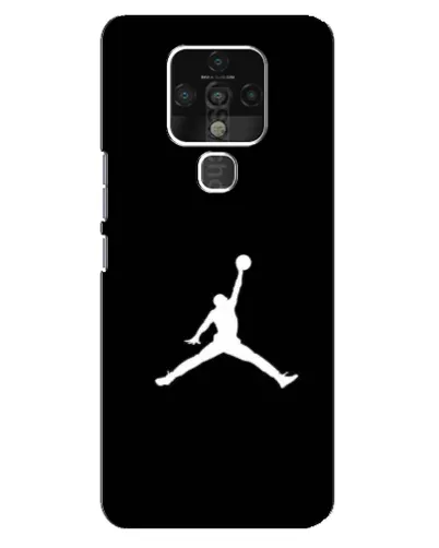 Чохол для TECNO Camon 16 з картинкою «Jordan Silhouette»