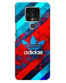 Чохол для TECNO Camon 16 з картинкою «Абстракція Adidas»