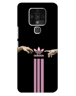 Чехол для TECNO Camon 16 с картинкой «Adidas Hands»