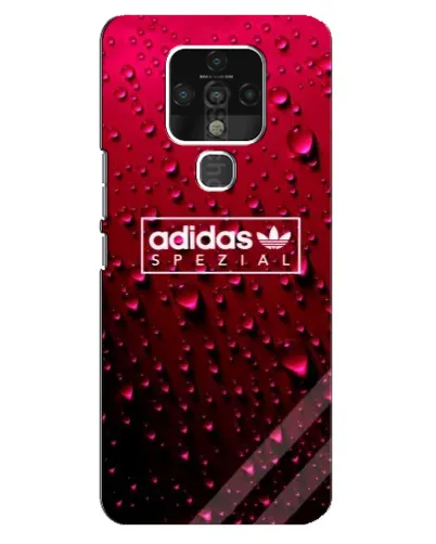 Чехол для TECNO Camon 16 с картинкой «Adidas Gold Marble»