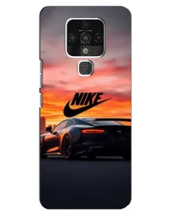 Чохол для TECNO Camon 16 з картинкою «Nike та суперкар»