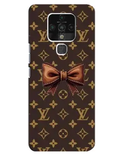 Чохол для TECNO Camon 16 з картинкою «LV з бантом»
