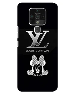 Чохол для TECNO Camon 16 з картинкою «LV та Мінні Маус»