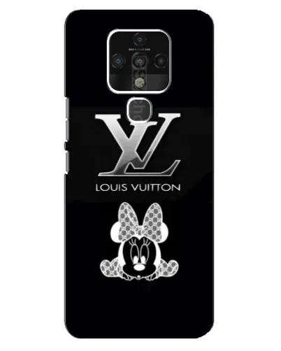 Чохол для TECNO Camon 16 з картинкою «LV та Мінні Маус»