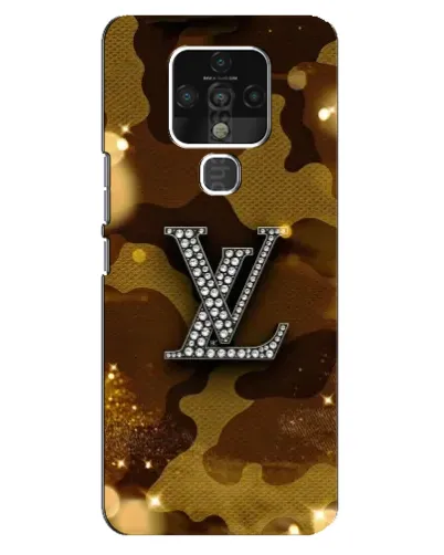 Чохол для TECNO Camon 16 з картинкою «Камуфляжний Louis Vuitton»