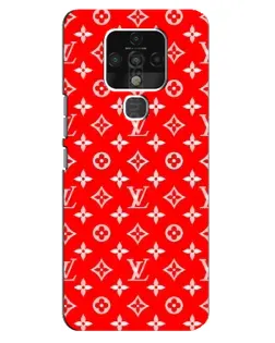Чохол для TECNO Camon 16 з картинкою «Яскравий паттерн LV»