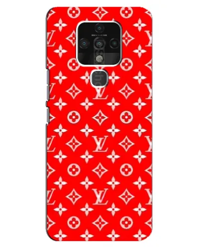 Чохол для TECNO Camon 16 з картинкою «Яскравий паттерн LV»