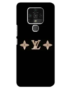 Чохол для TECNO Camon 16 з картинкою «Louis Vuitton — мінімалізм»