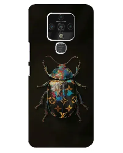 Чохол для TECNO Camon 16 з картинкою «LV — мармуровий принт»