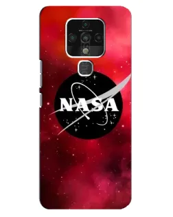 Чохол для TECNO Camon 16 з картинкою «NASA — червона туманність»