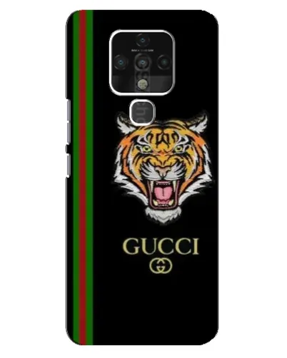 Чохол для TECNO Camon 16 з картинкою «Тигр Gucci»
