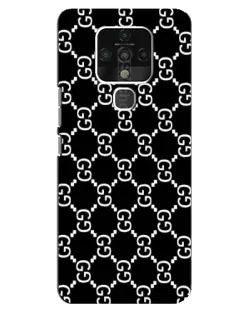 Чохол для TECNO Camon 16 з картинкою «Gucci — сітчастий паттерн»