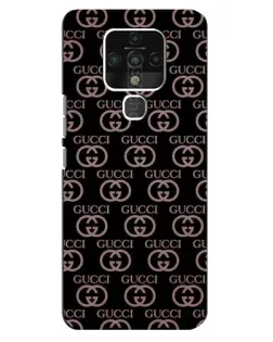 Чохол для TECNO Camon 16 з картинкою «Класична монограма Gucci»