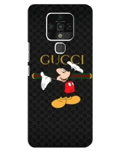 Чохол для TECNO Camon 16 з картинкою «Міккі Маус Gucci»