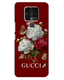 Чохол для TECNO Camon 16 з картинкою «Gucci — сад»