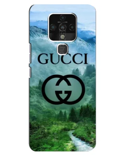 Чохол для TECNO Camon 16 з картинкою «Gucci — гірський пейзаж»