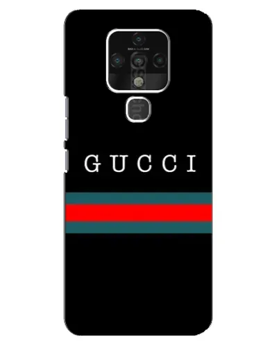 Чохол для TECNO Camon 16 з картинкою «Gucci — червоний пояс»