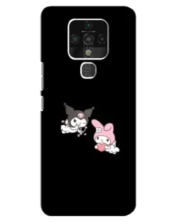 Чехол для TECNO Camon 16 с картинкой «My Melody и Kuromi»