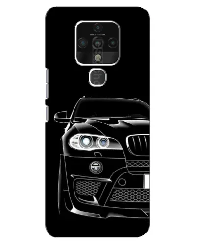 Чехол для TECNO Camon 16 с картинкой «Темный силуэт BMW» Чехол для TECNO Camon 16 с картинкой «Темный силуэт BMW»