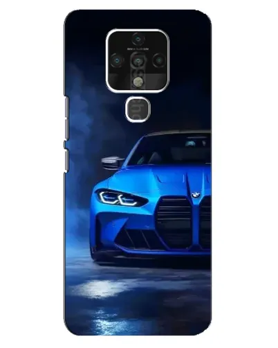 Чехол для TECNO Camon 16 с картинкой «Голубая BMW M4» Чехол для TECNO Camon 16 с картинкой «Голубая BMW M4»