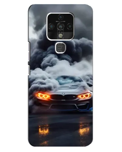 Чехол для TECNO Camon 16 с картинкой «BMW в дыму» Чехол для TECNO Camon 16 с картинкой «BMW в дыму»