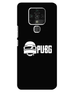 Чехол для TECNO Camon 16 с картинкой «PUBG — классический лого»