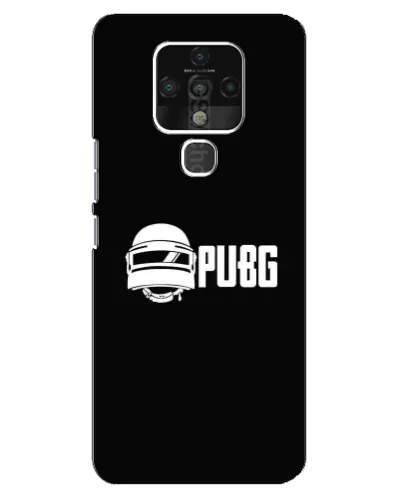 Чехол для TECNO Camon 16 с картинкой «PUBG — классический лого»