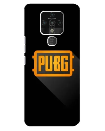 Чехол для TECNO Camon 16 с картинкой «PUBG — рамка лого»
