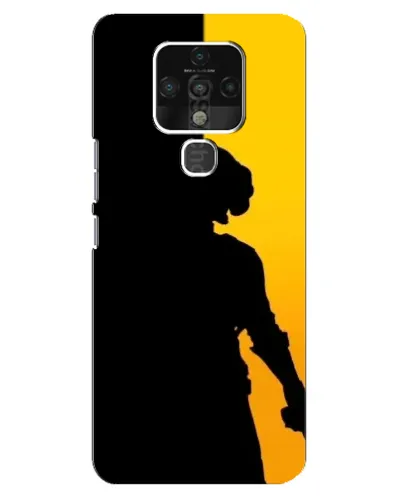 Чехол для TECNO Camon 16 с картинкой «Тень воина PUBG»