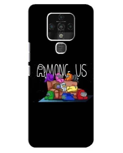Чехол для TECNO Camon 16 с картинкой «Логотип Among Us»