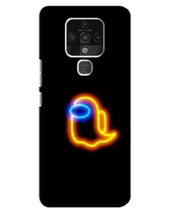 Чехол для TECNO Camon 16 с картинкой «Among Us неоновое сияние» Чехол для TECNO Camon 16 с картинкой «Among Us неоновое сияние»