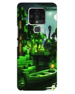 Чехол для TECNO Camon 16 с картинкой «Minecraft лесной пейзаж» Чехол для TECNO Camon 16 с картинкой «Minecraft лесной пейзаж»