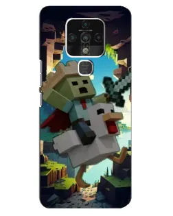 Чехол для TECNO Camon 16 с картинкой «Стив и гусь» Чехол для TECNO Camon 16 с картинкой «Стив и гусь»