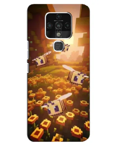 Чехол для TECNO Camon 16 с картинкой «Поле подсолнухов»