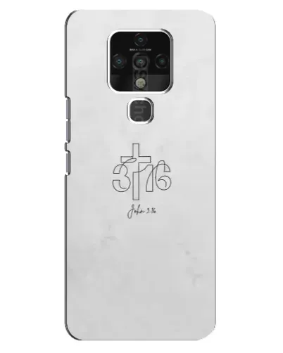 Чехол для TECNO Camon 16 с картинкой «Иоанна 3:16 Крест» Чехол для TECNO Camon 16 с картинкой «Иоанна 3:16 Крест»