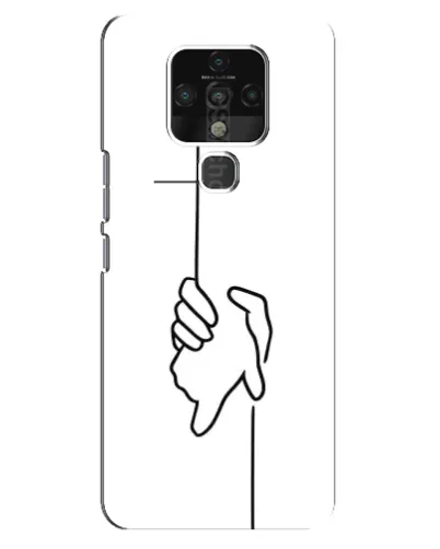 Чехол для TECNO Camon 16 с картинкой «Рука держит» Чехол для TECNO Camon 16 с картинкой «Рука держит»